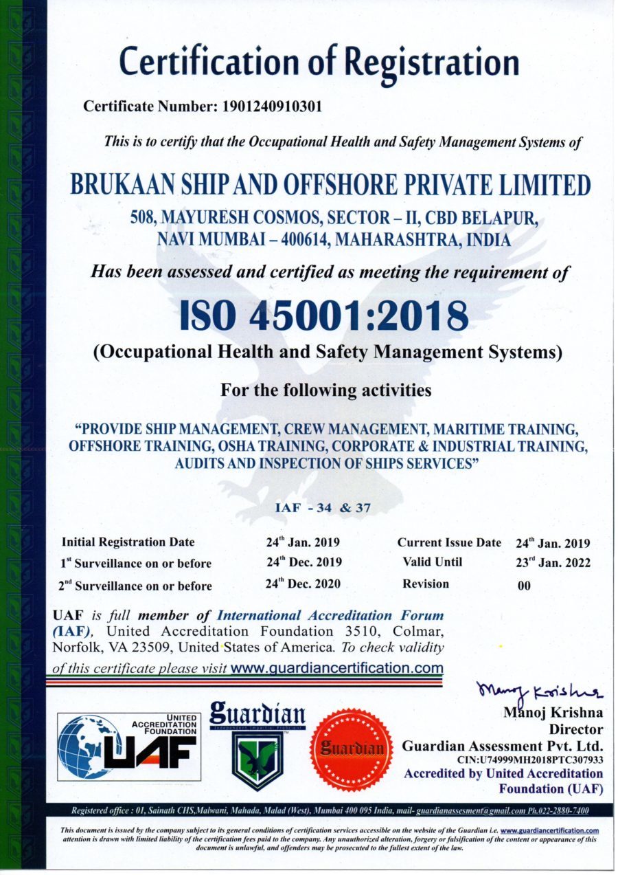 Offshore Training, Maritime Training, CFS Training, BIMSAR